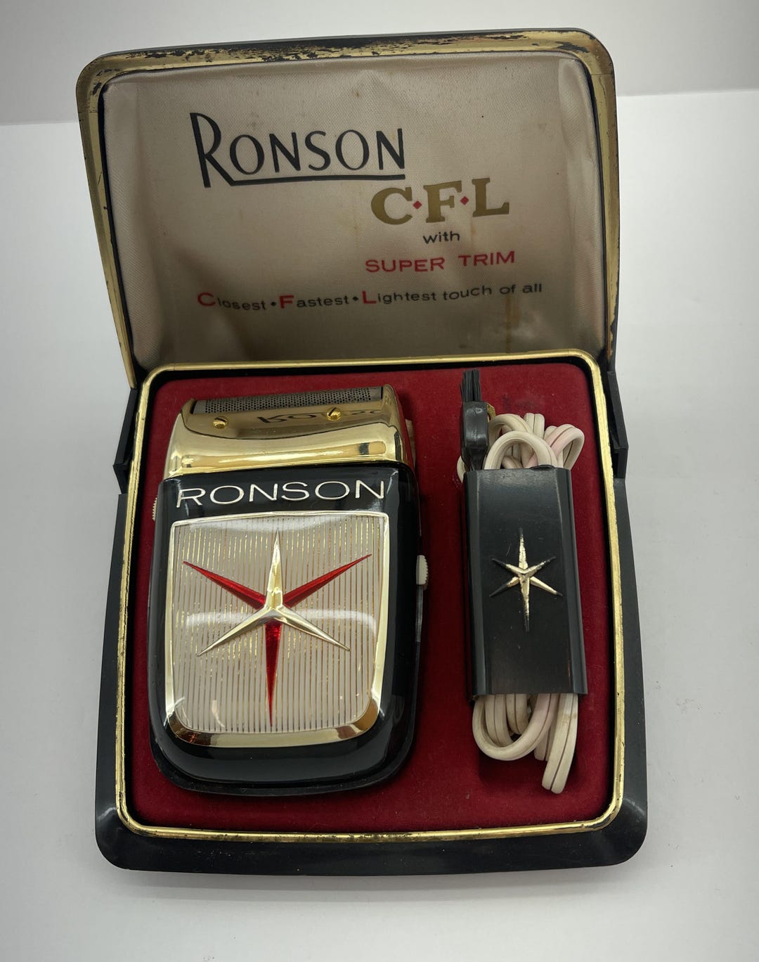Ronson Razor Vintage Ronson CFL Electric Razor in Original Case - Etsy