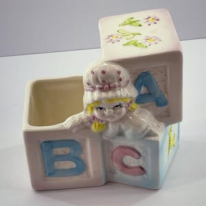 Vintage Baby Nursery Planter