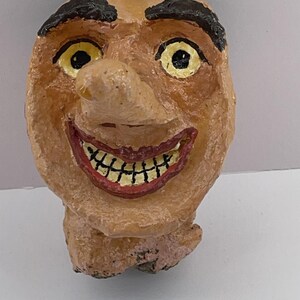 Vintage Puppet head - paper mache