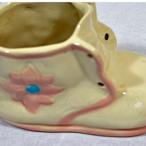 Vintage Baby Bootie Planter