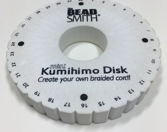 Small 32-Slot Kumihimo Disk-4.25",Standard Thickness-10mm