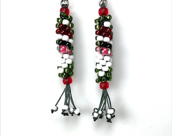 Kit-Santa Earrings (Two Pairs)