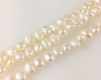 Fresh Water Pearl-nugget/cream