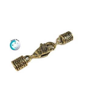Gold plated Endcap Clasp-IN8