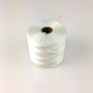 Tex 135 Fine weight S-Lon 118 yd White