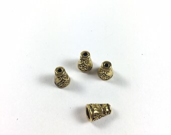 Gold plated End Cap/4pc