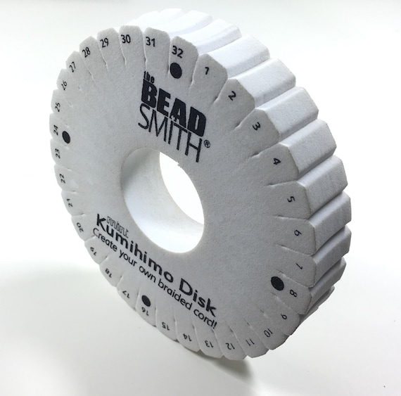 Small 32-Slot Kumihimo Disk-4.25, Double-Density-20mm