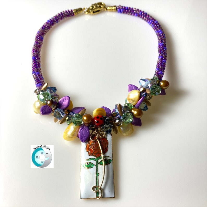 Kit-7Strand Rose necklace