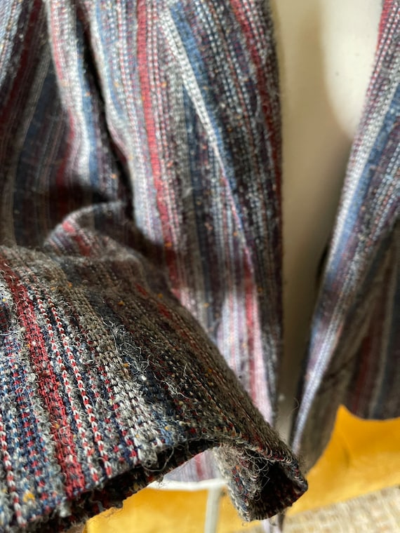 Vintage y2k pykettes multicolor knit blazer jacke… - image 3