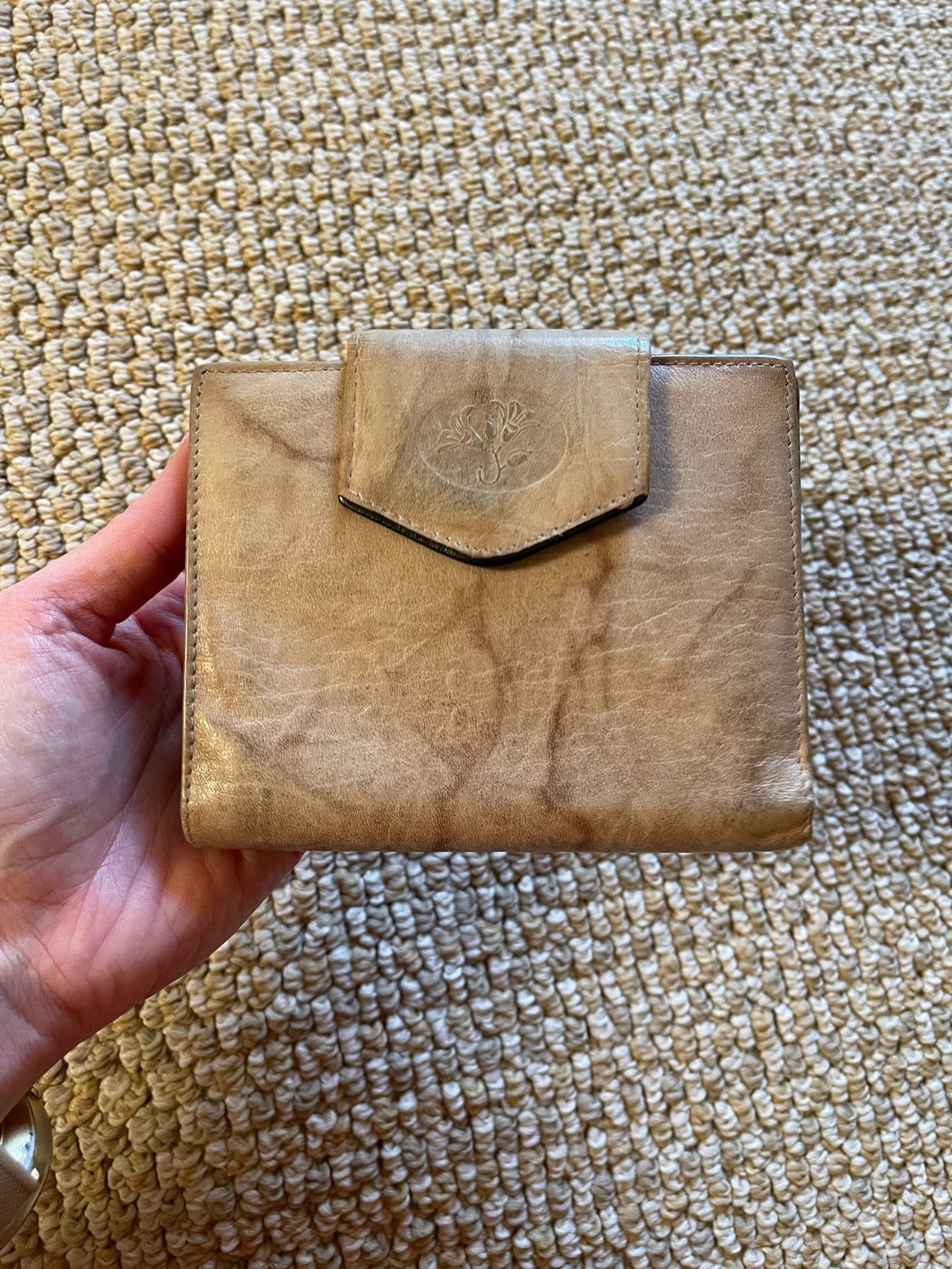 Buxton Heiress Double Cardex Wallet Cowhide Grain Leather