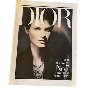 DIOR Magazine No 7 Power Of Seduction Autumn 2014 Featuring Saskia model
