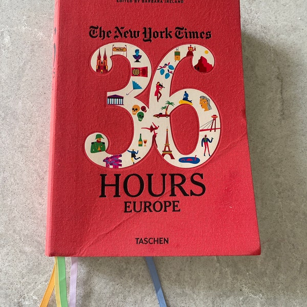 TASCHEN NY Times 36 Hrs Europe by Ireland Barbara (2012, Paperback) Travel Book