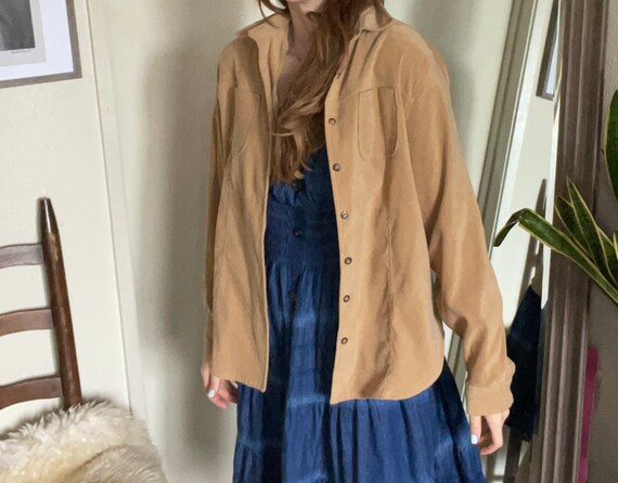 Vintage White Stag Shirt Jacket Front 