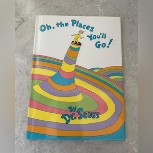 Brand new hardcover dr. Seuss oh the places you’ll go congratulations book gift
