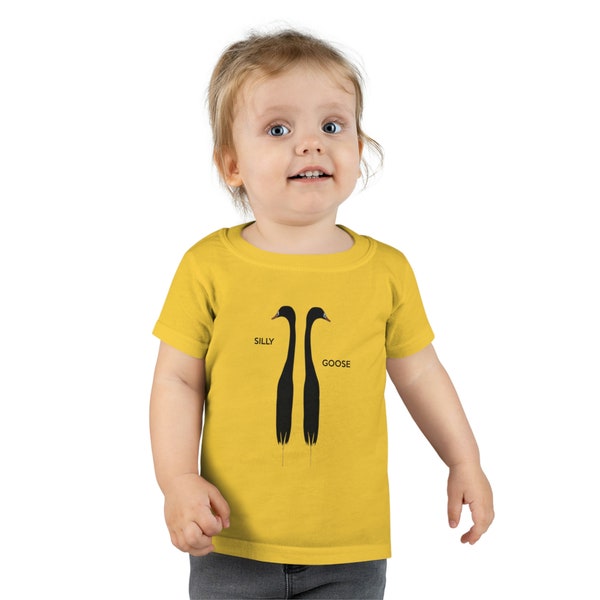 Silly Goose Hipster Baby Child's Toddler T-shirt Various colors