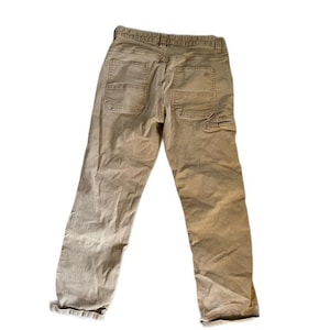 Ridgecut Toughwear Men’s Canvas Utility Work Pants Size 32x30 Brown Carp…