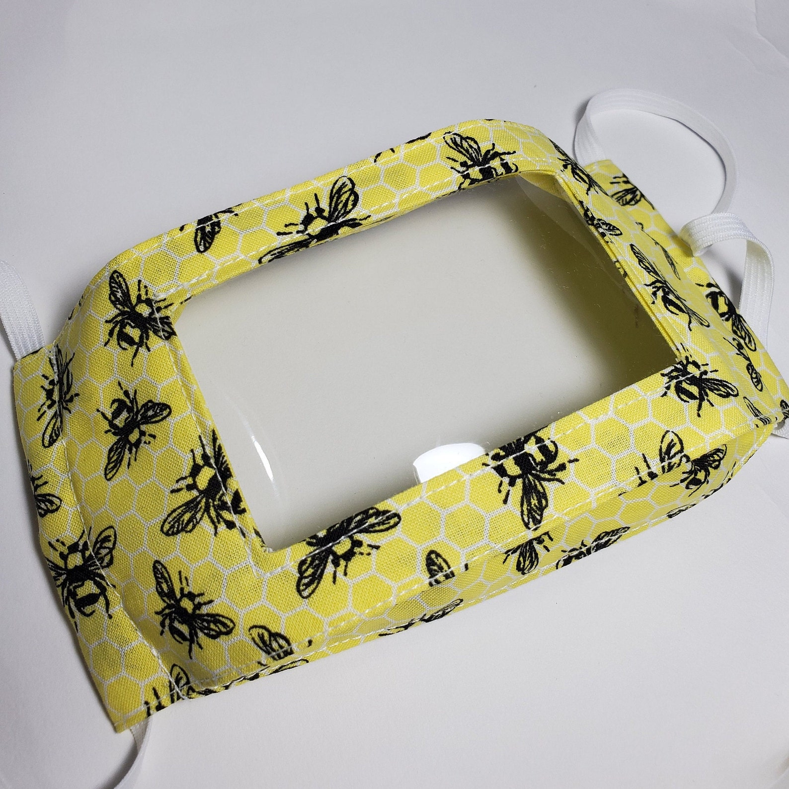 Clear Window Face Mask for the Deaf and Hearing Impaired Etsy