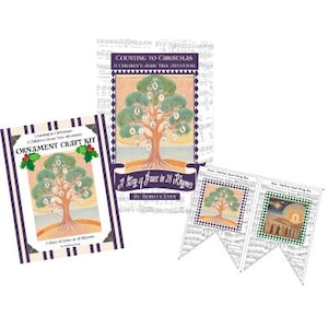 Catholic Jesse Tree Advent Bundle: Children&#39;s Book, Ornament Crafts, Hearth Banner (Printable Digital Download