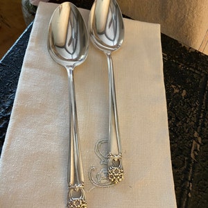 2 serving spoons Rogers Bros Eternally Yours