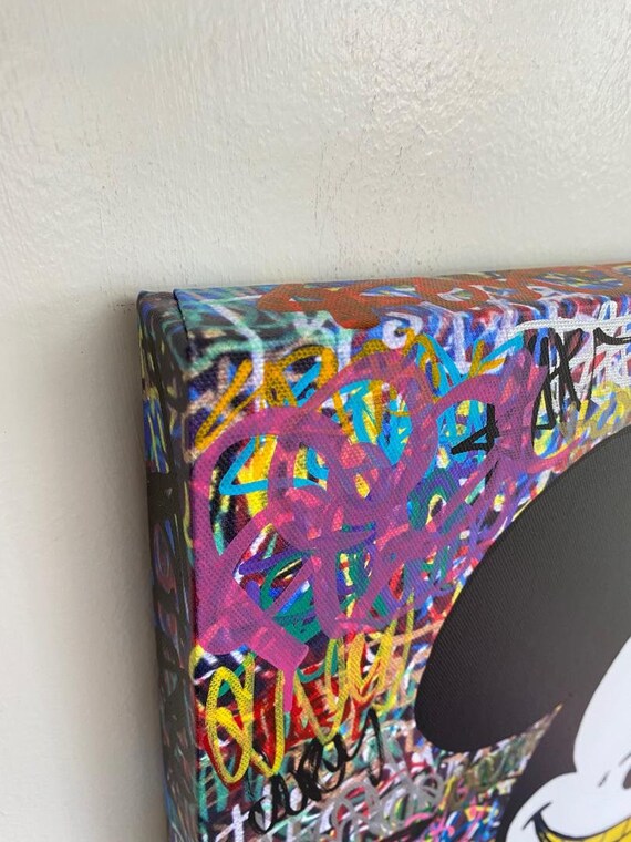 ミッキーマウス OG グラフィティ ストリートアート 絵画