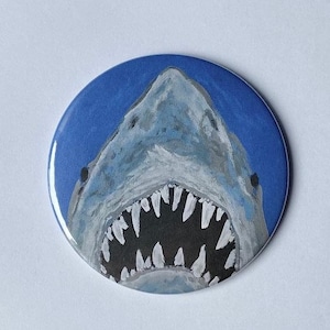 JAWS 3&quot; Universal Studios Souvenir Magnet Disneyland Disney World Shark Fish Ocean Shark Week Magnet