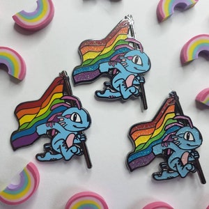 Pride Murloc World of Warcraft Inspired Hard Enamel Pin