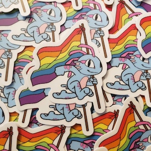 PRIDE Murloc Inspired Stickers (Set of 2)