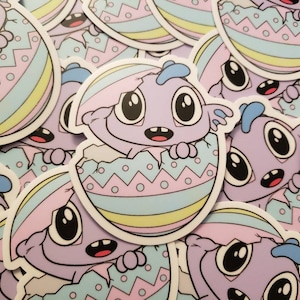 Noblegarden Inspired Baby Murloc Sticker Easter (Pack of 2)
