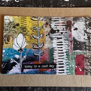 Today is a good day art card