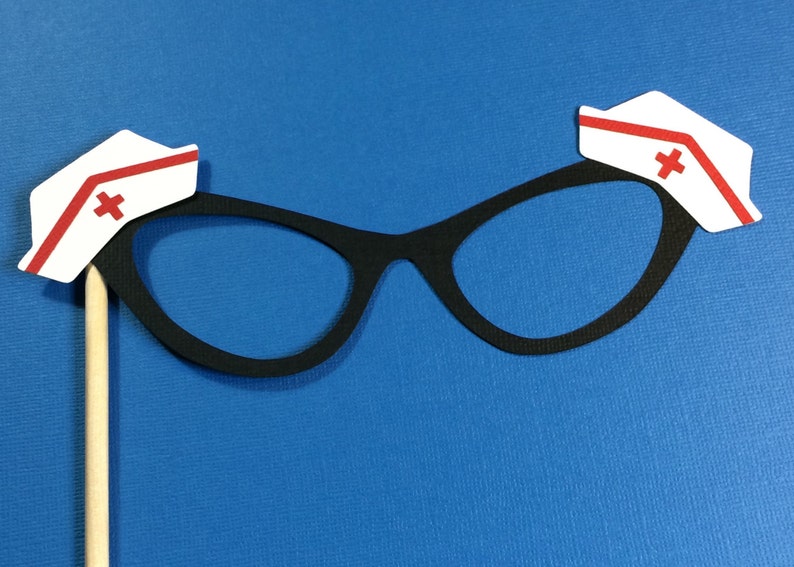 Printable Nurse Photo Booth Props