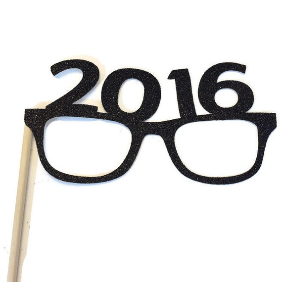 New Years Eve Graduation Reunion Photo Booth Props Glasses ...