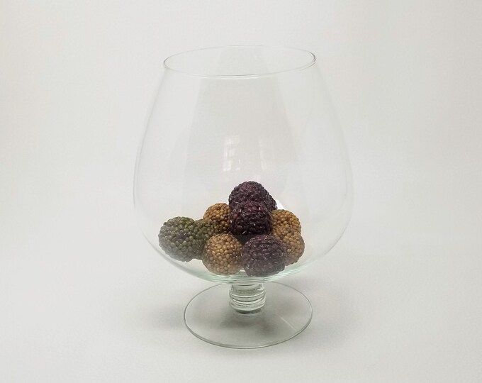 Giant Clear Glass Brandy Snifter 10 Inch Extra Large Size Etsy