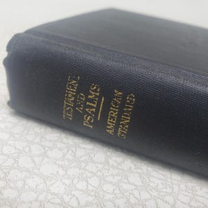 Testament and Psalms American Standard Edition of Revised Bible Small Size Edition