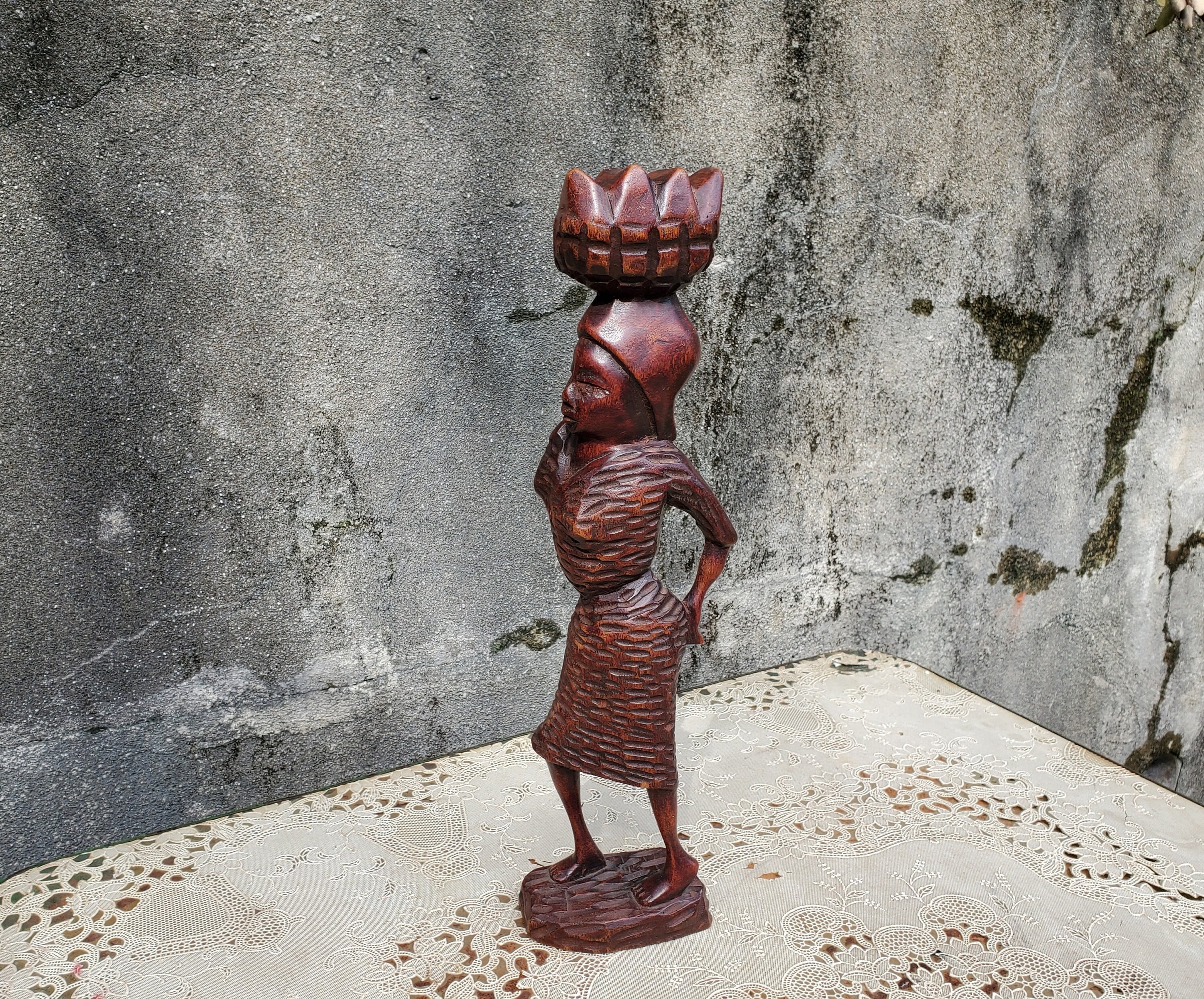 Haitian Wood Carving - Etsy