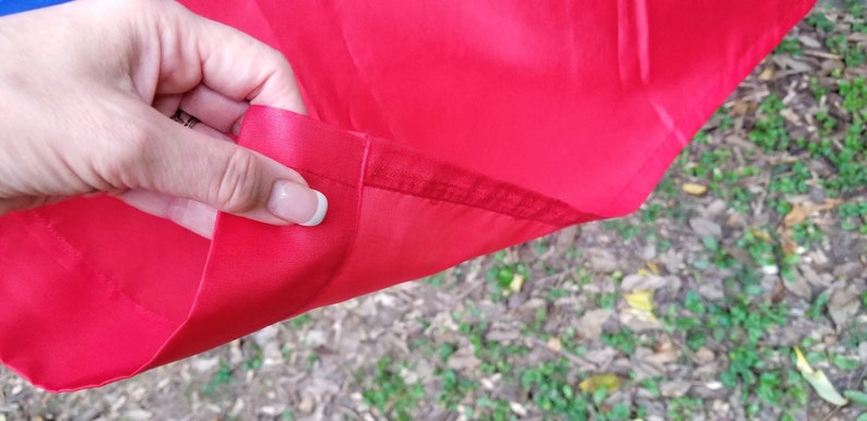 Vintage Columbia National Flag Nylon Flag 65 by 43 Inch