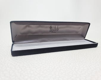 Vintage Black Crepe Bracelet Presentation Box from Herschede Store Cincinnati