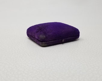 gift jewelry presentation box Antique Purple Velveteen Presentation Box A Siedensticker Jewelers Hamilton Ohio