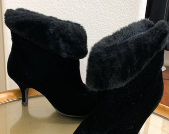 fluffy kitten heels