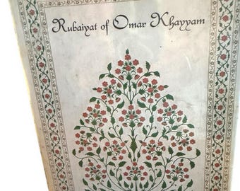Rubaiyat of Omar Khayyam by Edward Fitzgerald 1937 Dust Jacket