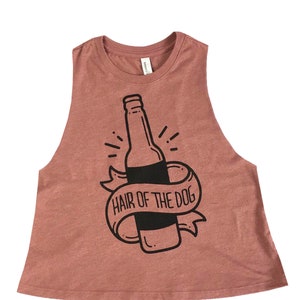 Hair of the Dog Racerback Cropped Tank