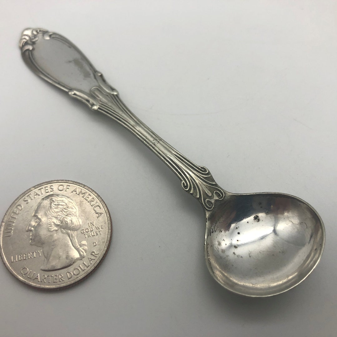 Antique Hall and Elton Salt Spoon 1890s 33/4 Long Etsy