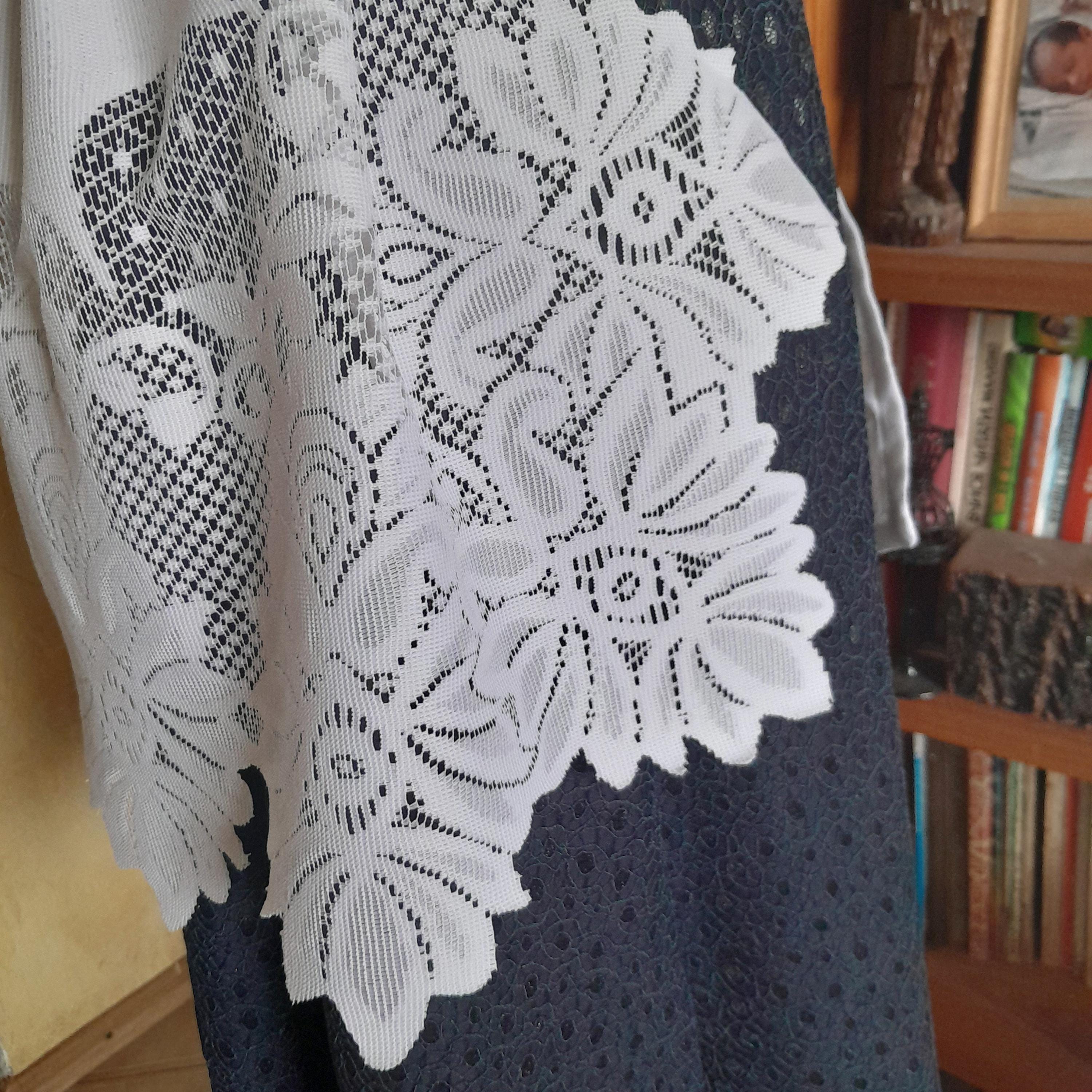 Camicia in pizzo con ricamo floreale francese camicia da donna con