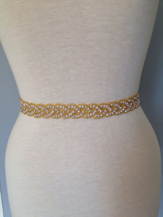jeweled wedding belt