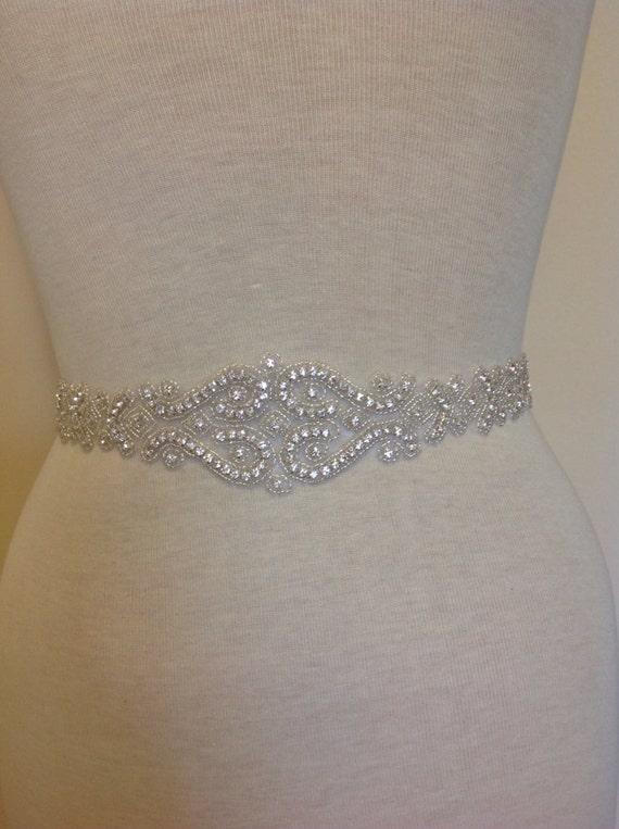 jeweled wedding belt