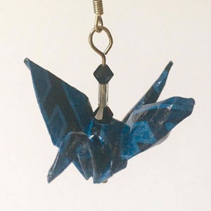 Origami Crane Earrings