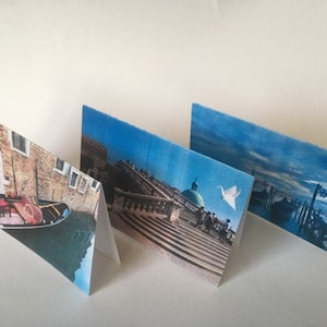 Cartões de Nota de Veneza