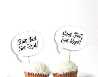 Just Got Real - Etsy