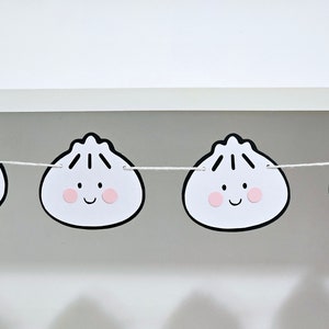 Little Dumpling Banner, Bao Bun Birthday, Bao First Birthday