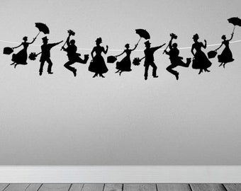 Mary Poppins Garland, Banner