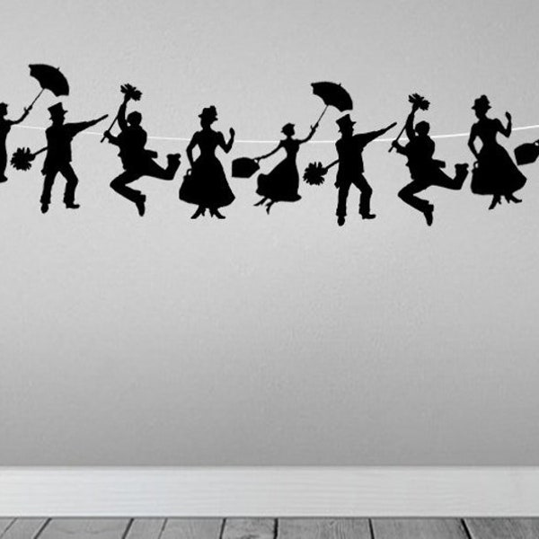 Mary Poppins Garland, Banner